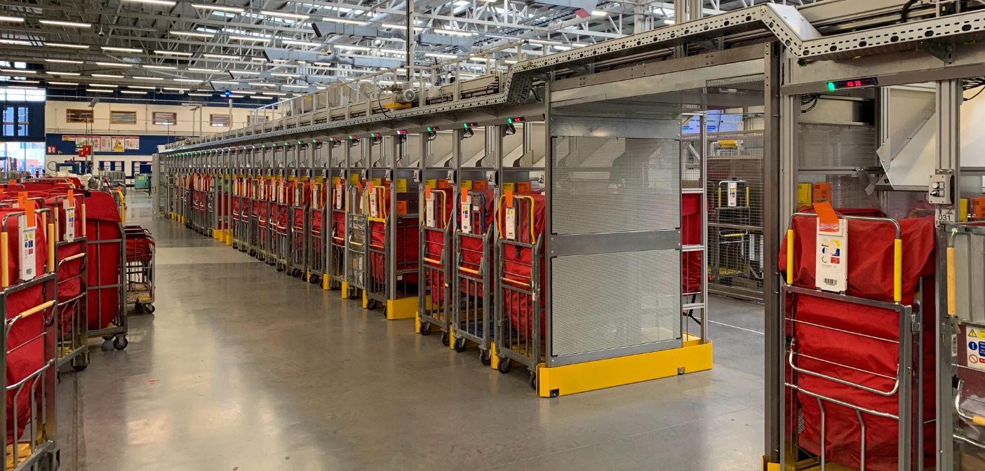 Royal Mail rolls out fullyautomated parcel sorting machine in Chester