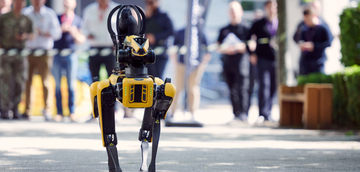 'Robot Dog Olympics' showcases British Army use of quadrupeds ...
