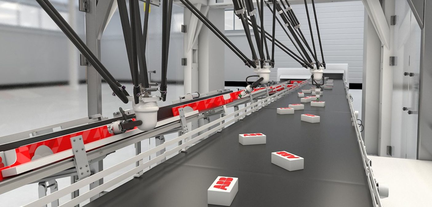 ABB unveils 'fastest' picking robot for lightweight products | Robotics ...