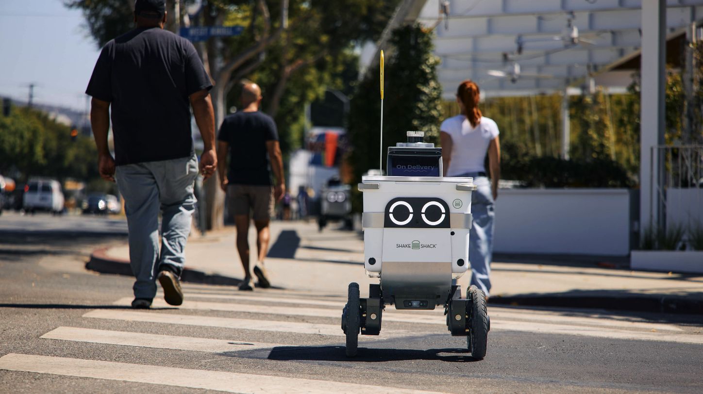 Shake Shack rolls out autonomous robot delivery via Uber Eats ...