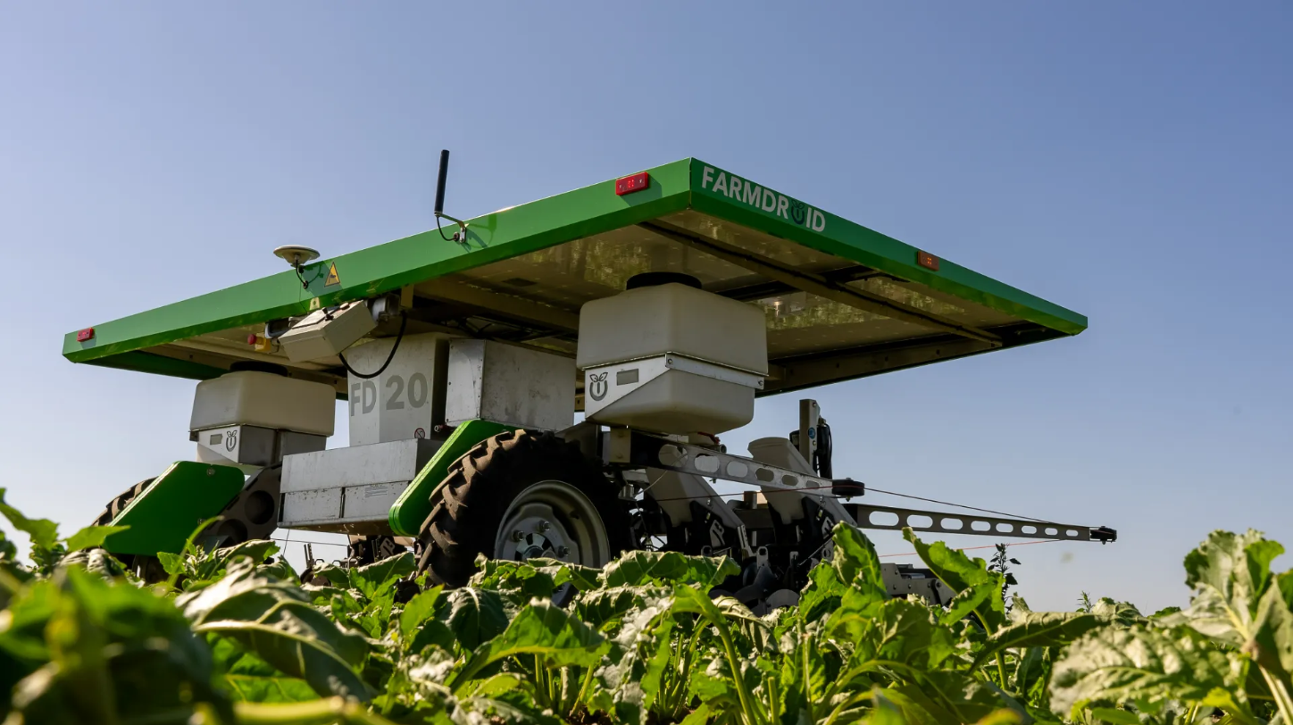 FarmDroid raises nearly £9m to advance autonomous, solar crop robots ...