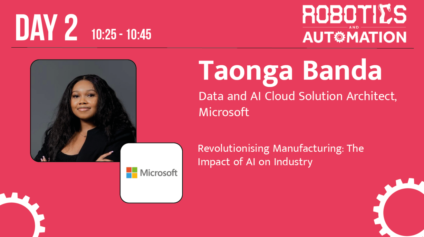 Microsoft to reveal impact of ai on manufacturing at robotics and