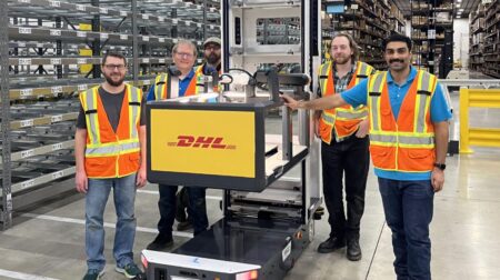 Locus robotics marks expansion with delivery of first Array units to DHL