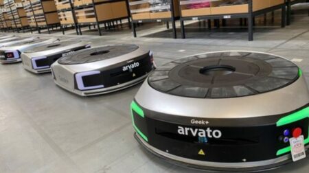 Geekplus and Arvato deploy unmanned robotics system
