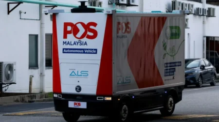Pos Malaysia rolls out autonomous logistics vehicle